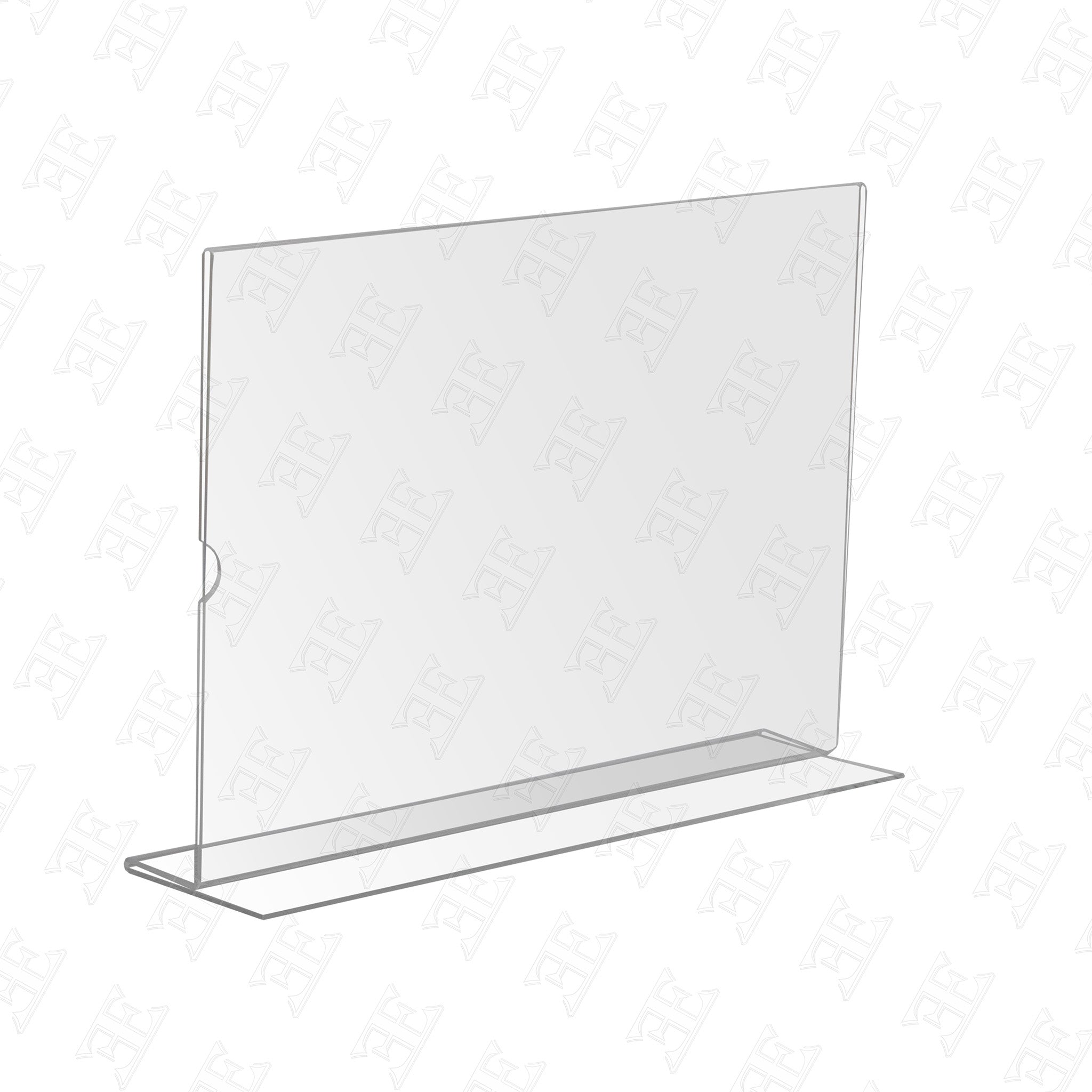 Double Sided Menu Stands Landscape