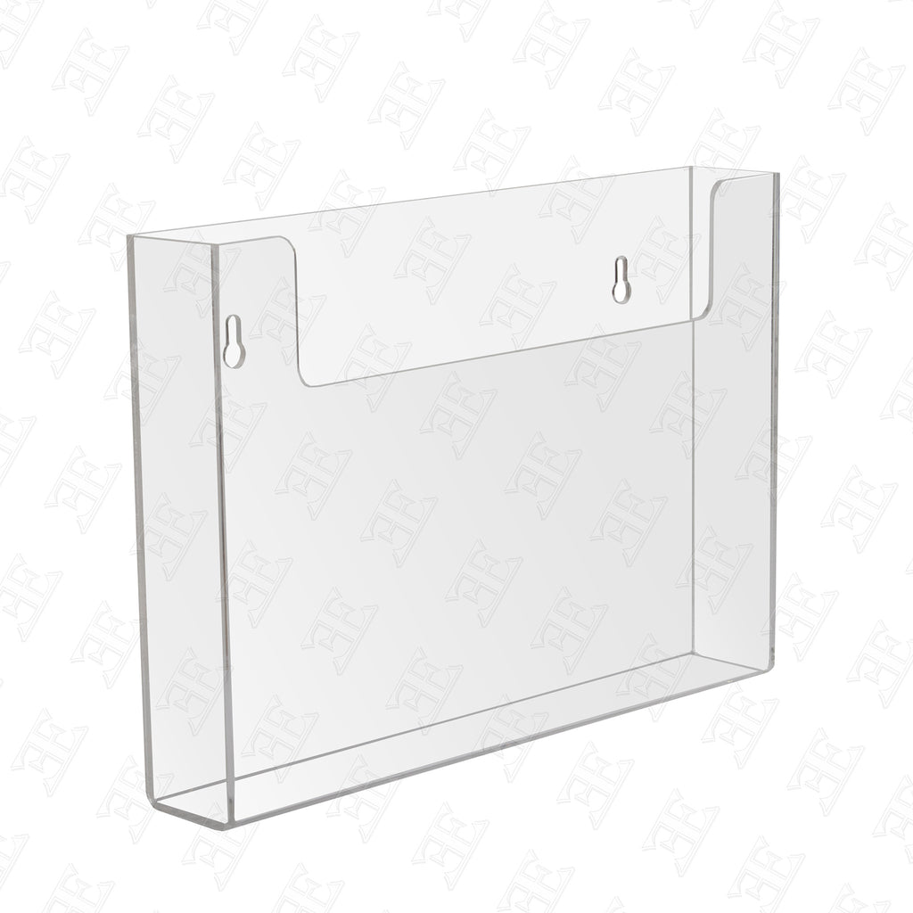 Landscape Wall Mount Brochure Holder